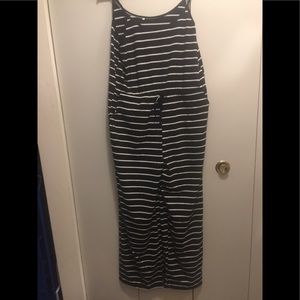 NWT Wide Leg Jumpsuit Romper XL Black